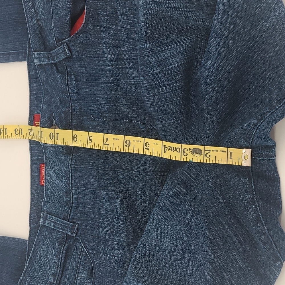 Sasson Straight Leg Hustle Size 16 Blue Jeans, OOH LA LA. - Picture 10 of 10